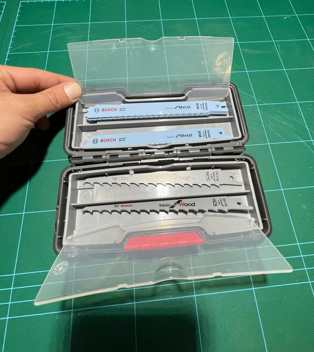 Bosch Wood and Metal lama gattuccio set 15 pezzi ToughBox