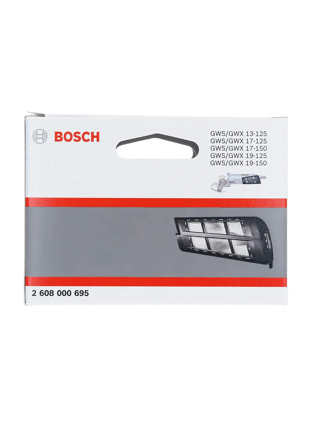 Bosch Expert filtro antipolvere GEN VI smerigliatrice 1 pezzo acciaio