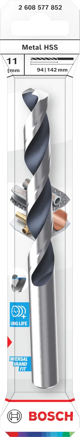 Bosch Expert Metal HSS punta metallo 11 mm HSS