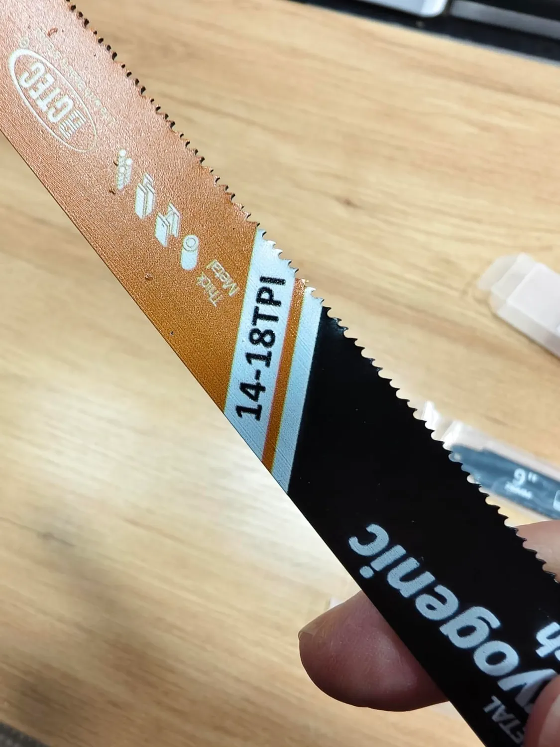 BGTEC lame gattuccio 230 mm 5 pezzi metallo 14-18 TPI