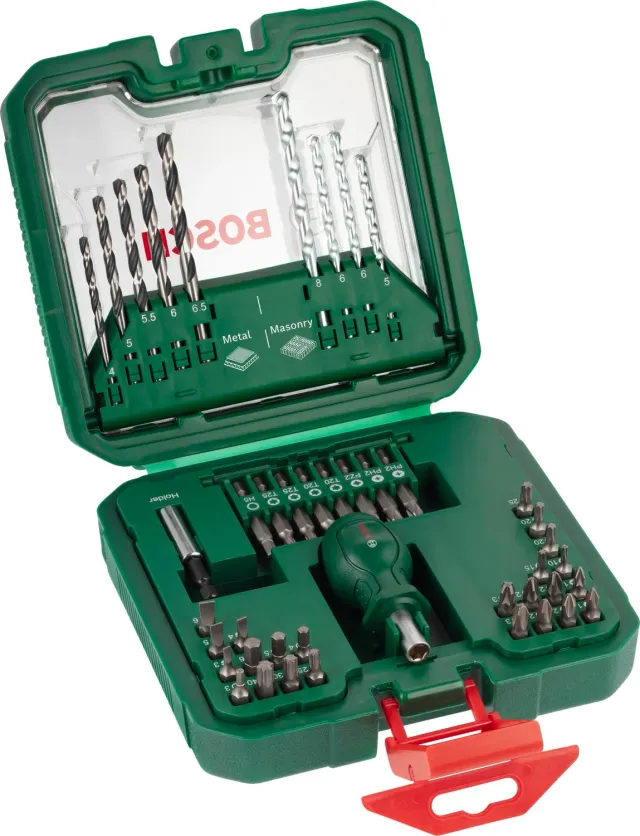 Bosch Set Punte e Inserti 43 Pezzi Valigetta Compatta