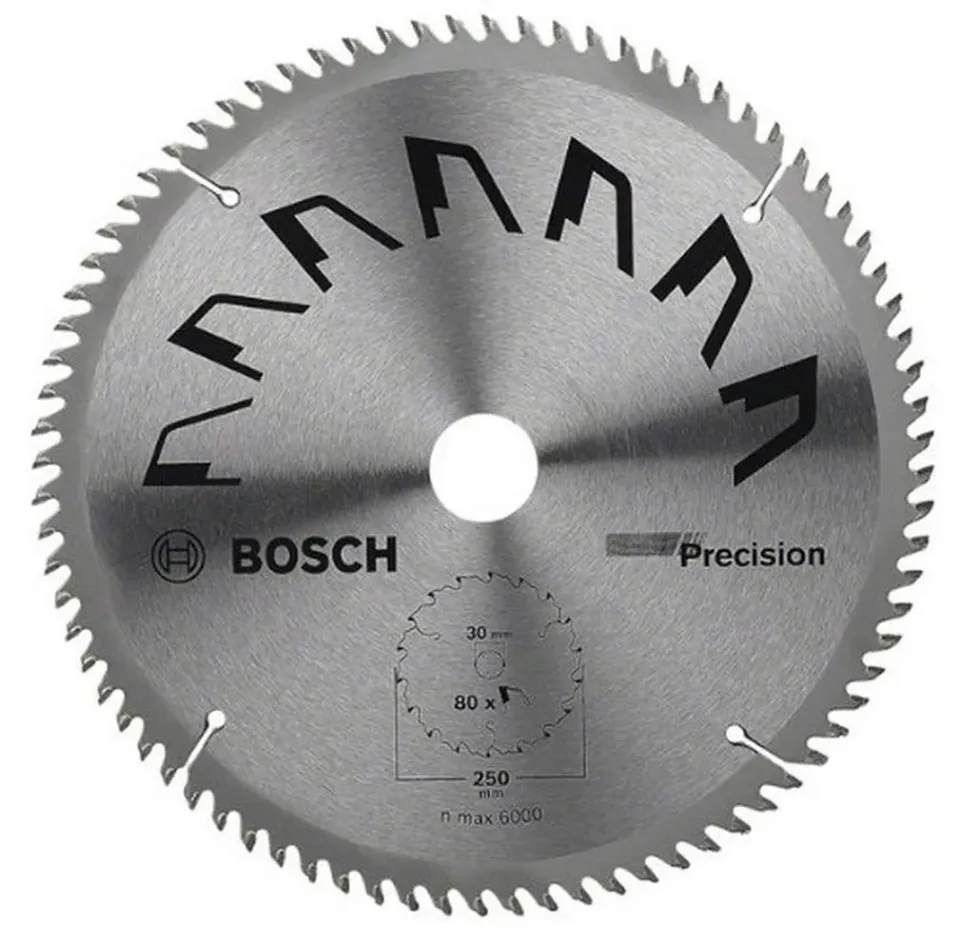 Bosch Expert Precision lama circolare 250x30 80 denti per legno