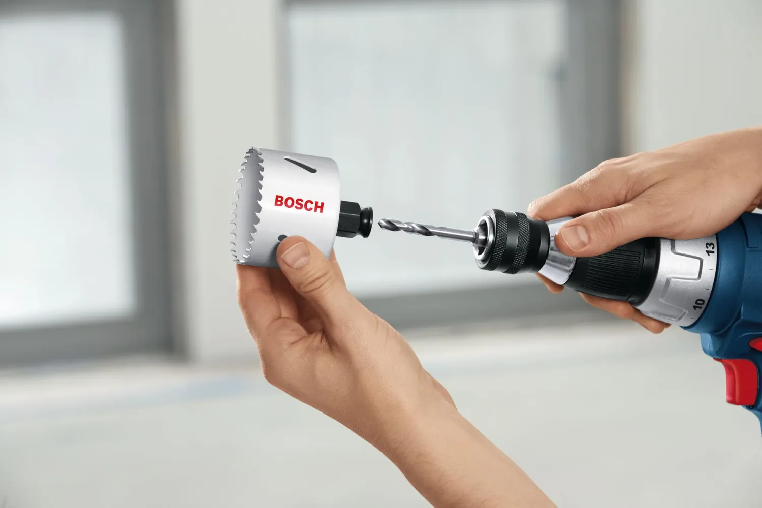 Bosch Power Change Plus starter kit adattatore seghe a tazza 4 pezzi