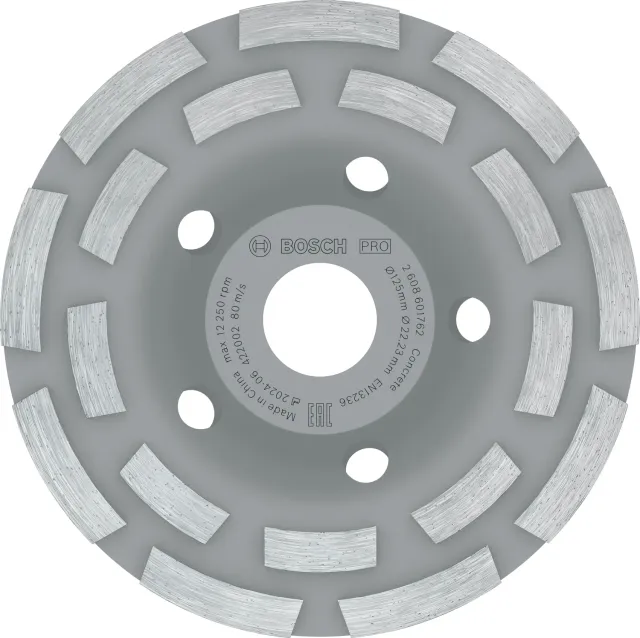 Bosch Expert disco diamantato 125 mm cemento