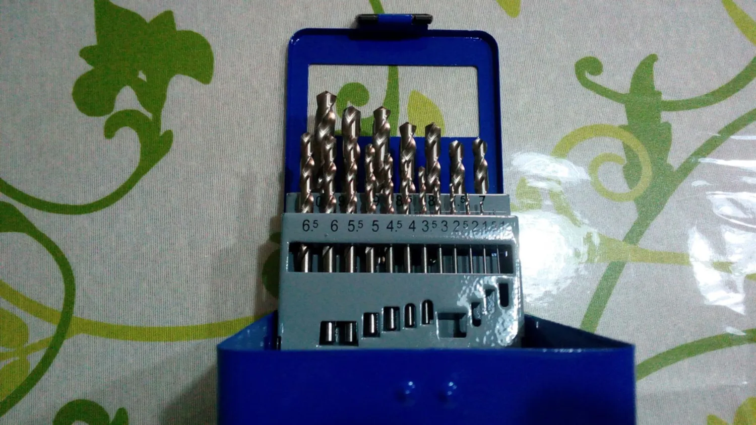 S&R set 19 punte metallo HSS 1-10 mm cassetta