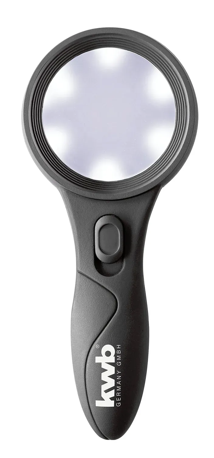 KWB lente ingrandimento mano LED 3x 65 mm 953095
