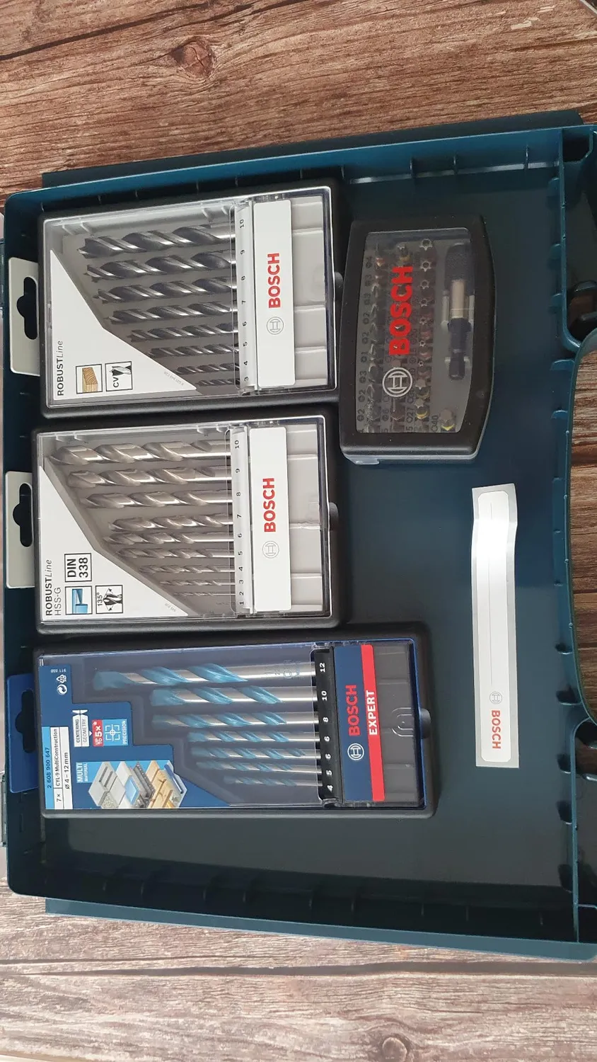 Bosch RobustLine set 5 punte legno metallo multi 32 pezzi