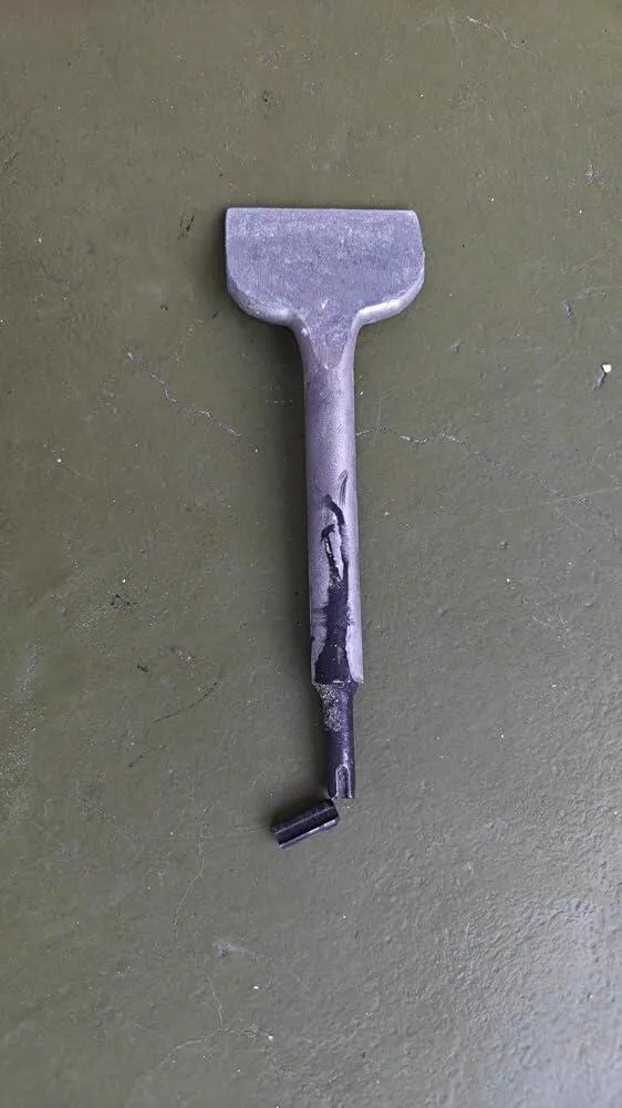 Schwabenbach SDS-Plus scalpello piastrelle 75x250 mm piegato