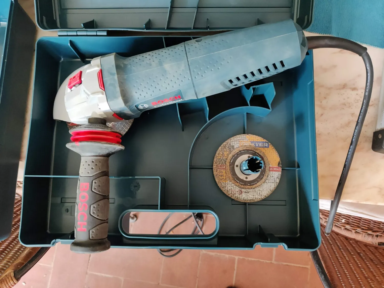 Bosch Expert 2605438170 valigetta smerigliatrici GWS 115-125 mm