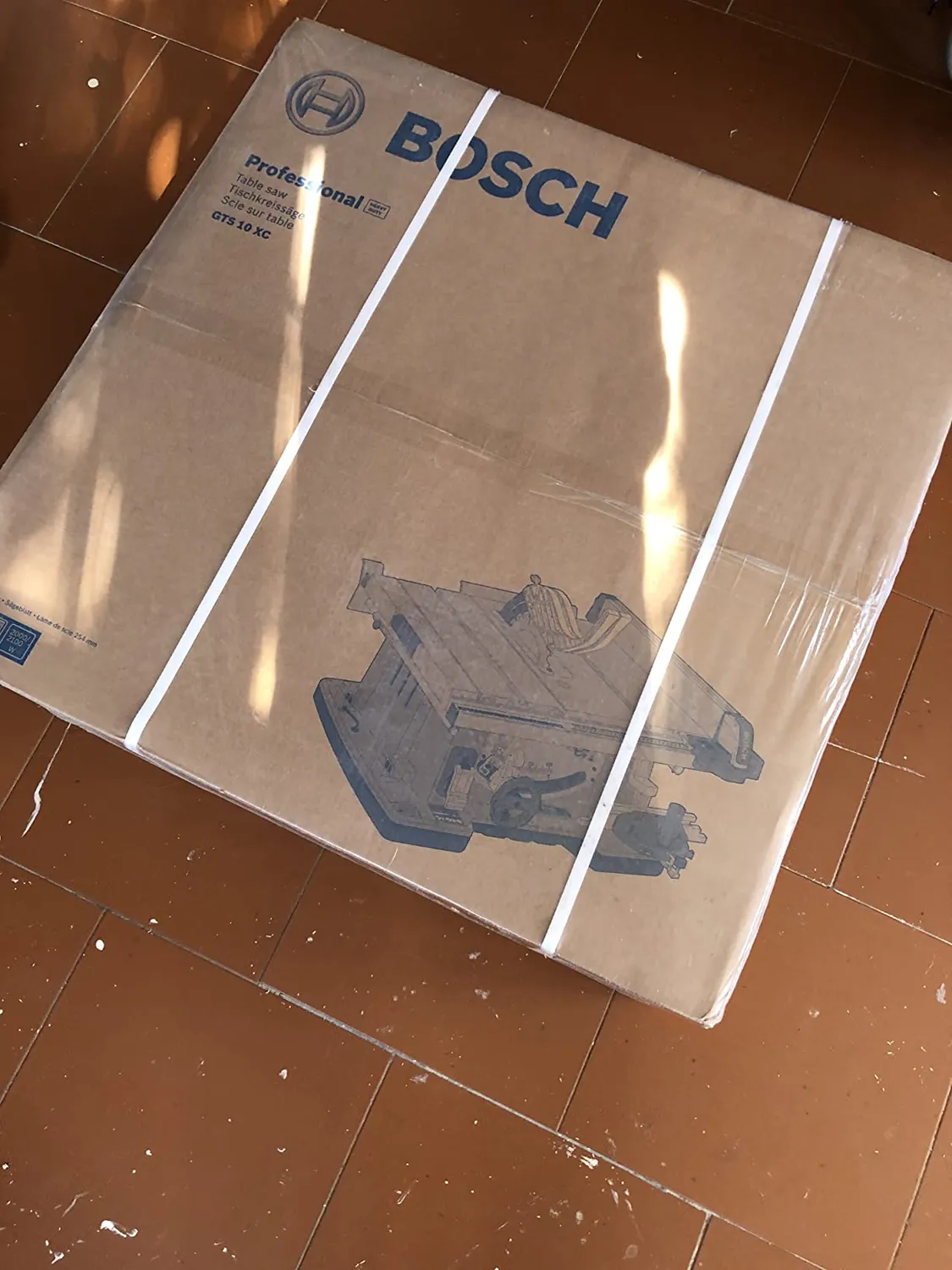 Bosch GTS 10 XC Sega da Banco 254 mm 2100W Legno