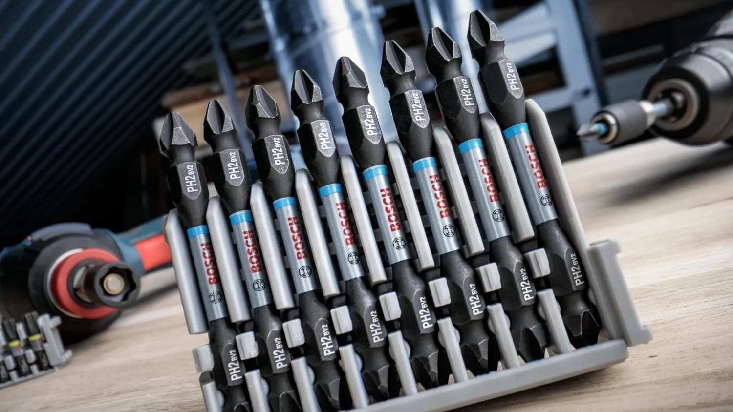 Bosch Pro Bit Phillips Impact 8 Pezzi Avvitamento Pesante