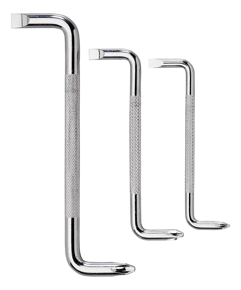 KWB 9180-30 set 3 cacciaviti angolari acciaio