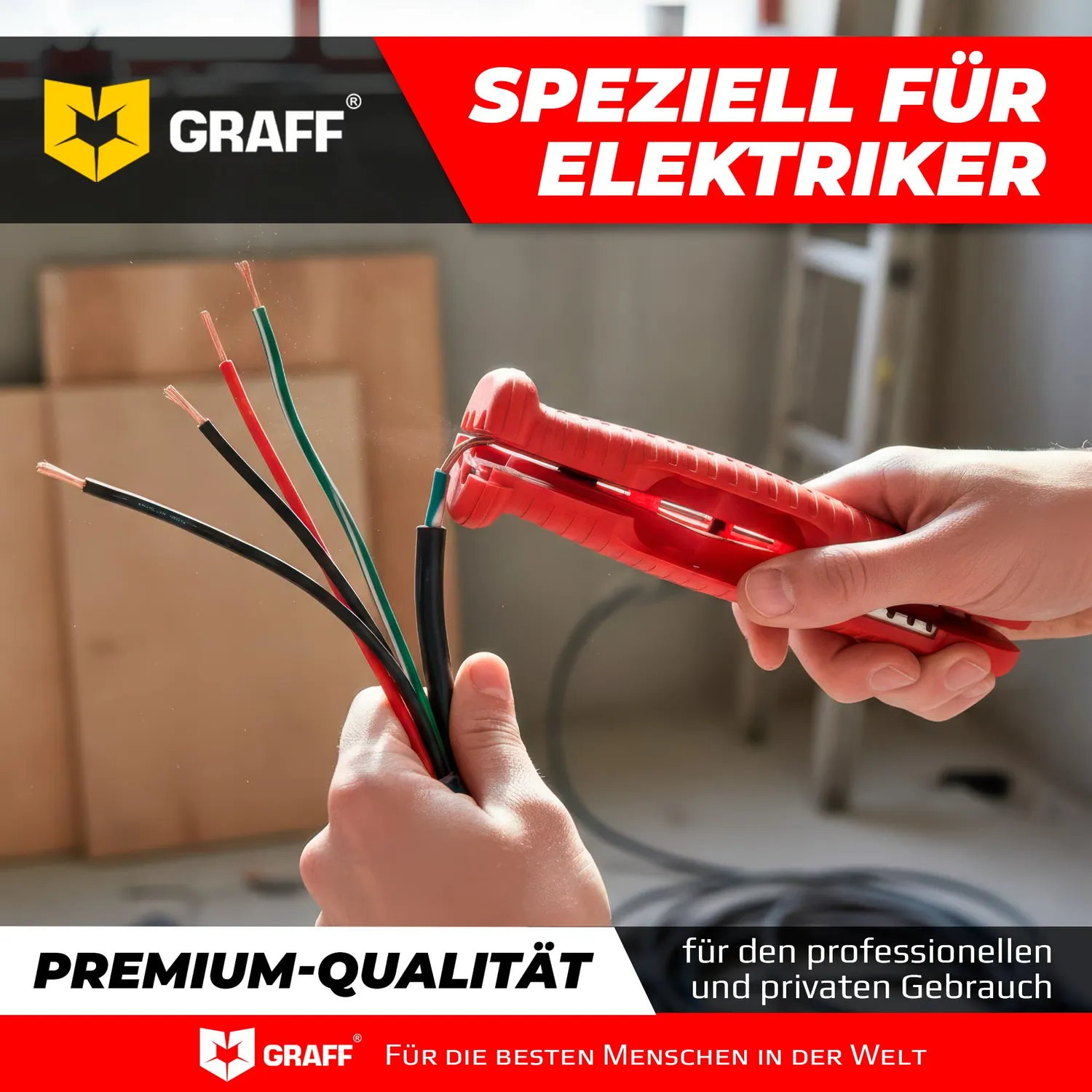 Graff 8 in 1 spelafili cavi rotondi 3-12 mm