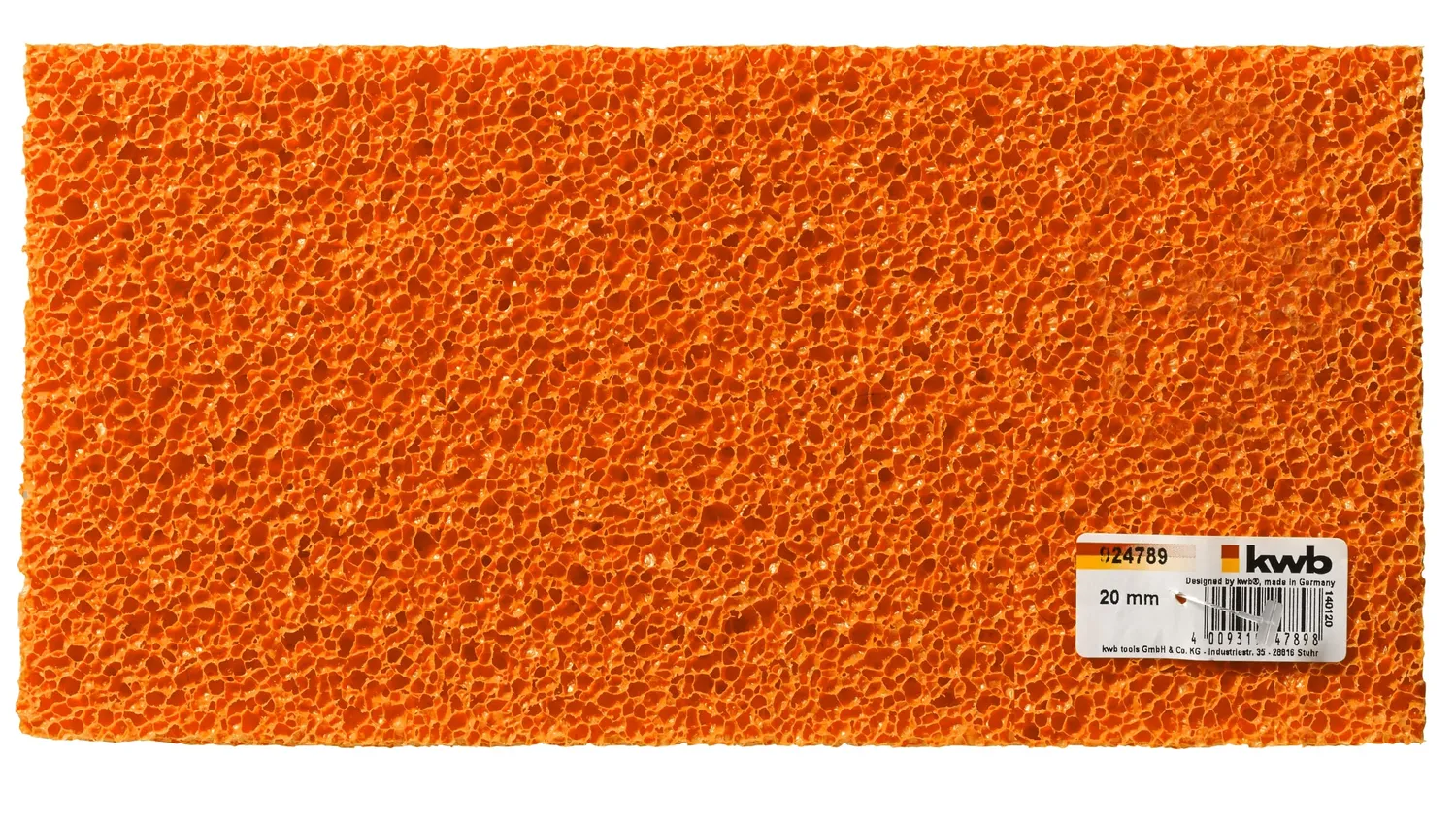 KWB 9247-89 ricambio spugna frattazzo 20 mm