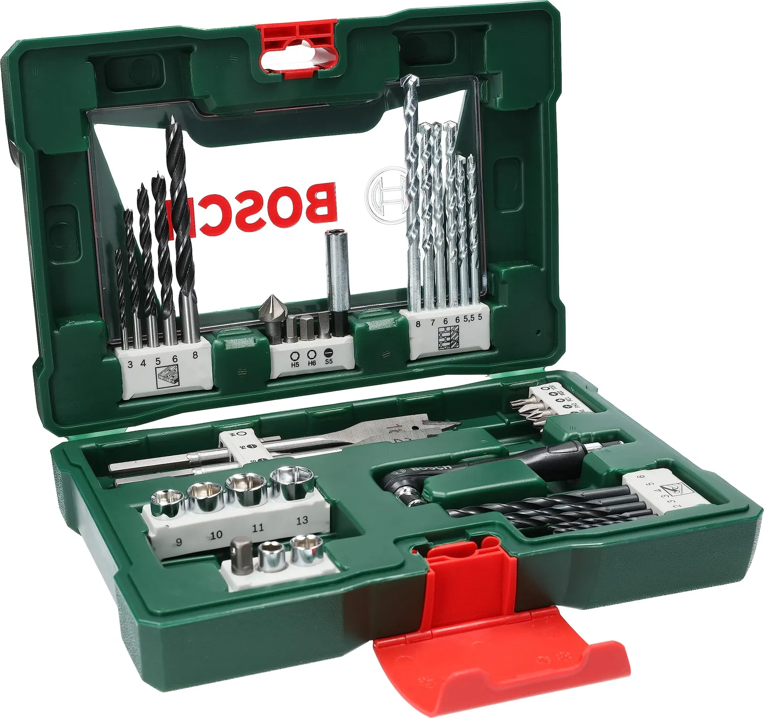 Bosch Expert set punte e bit legno pietra metallo 103 pezzi