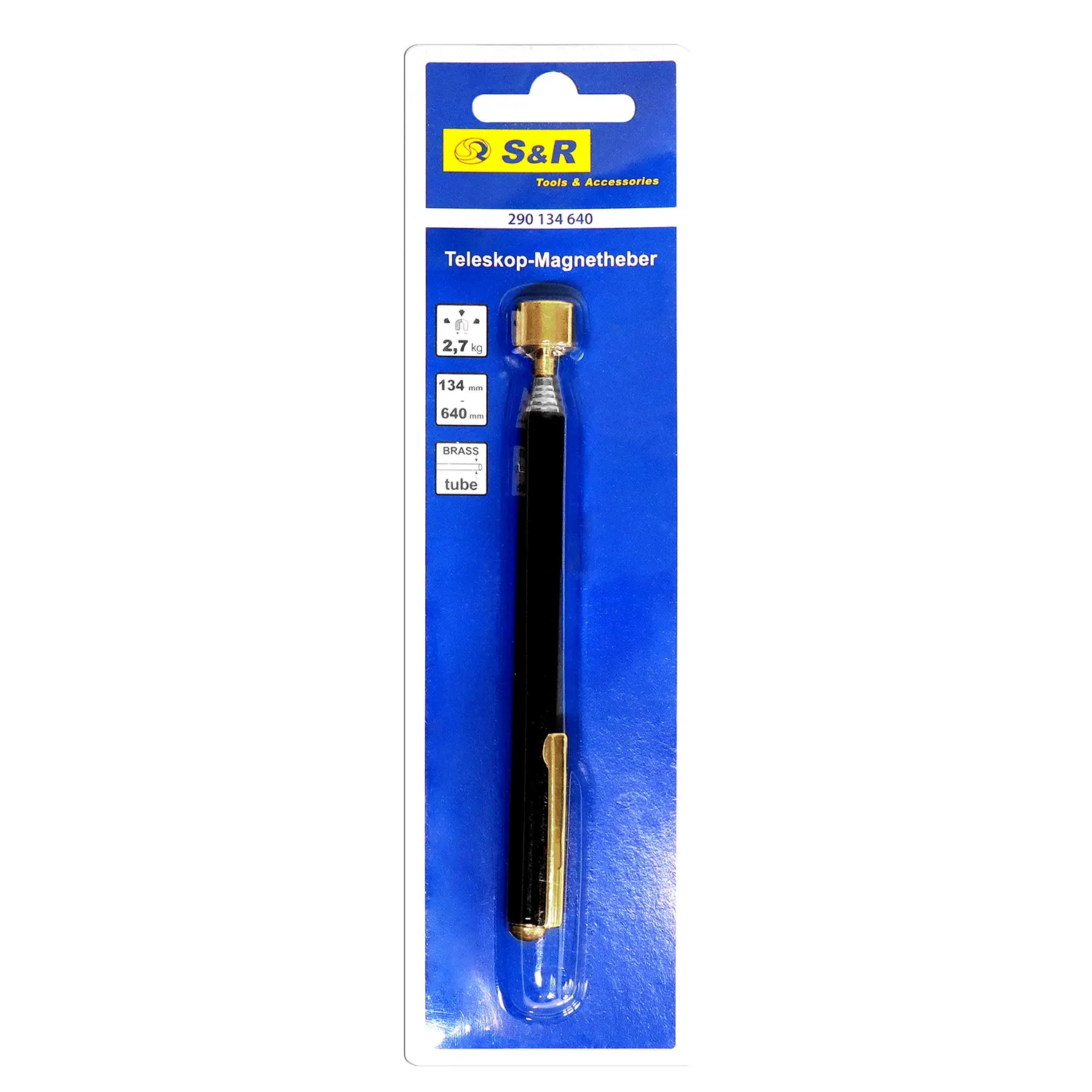 S&R penna magnetica telescopica 134-640 mm 2,7 kg