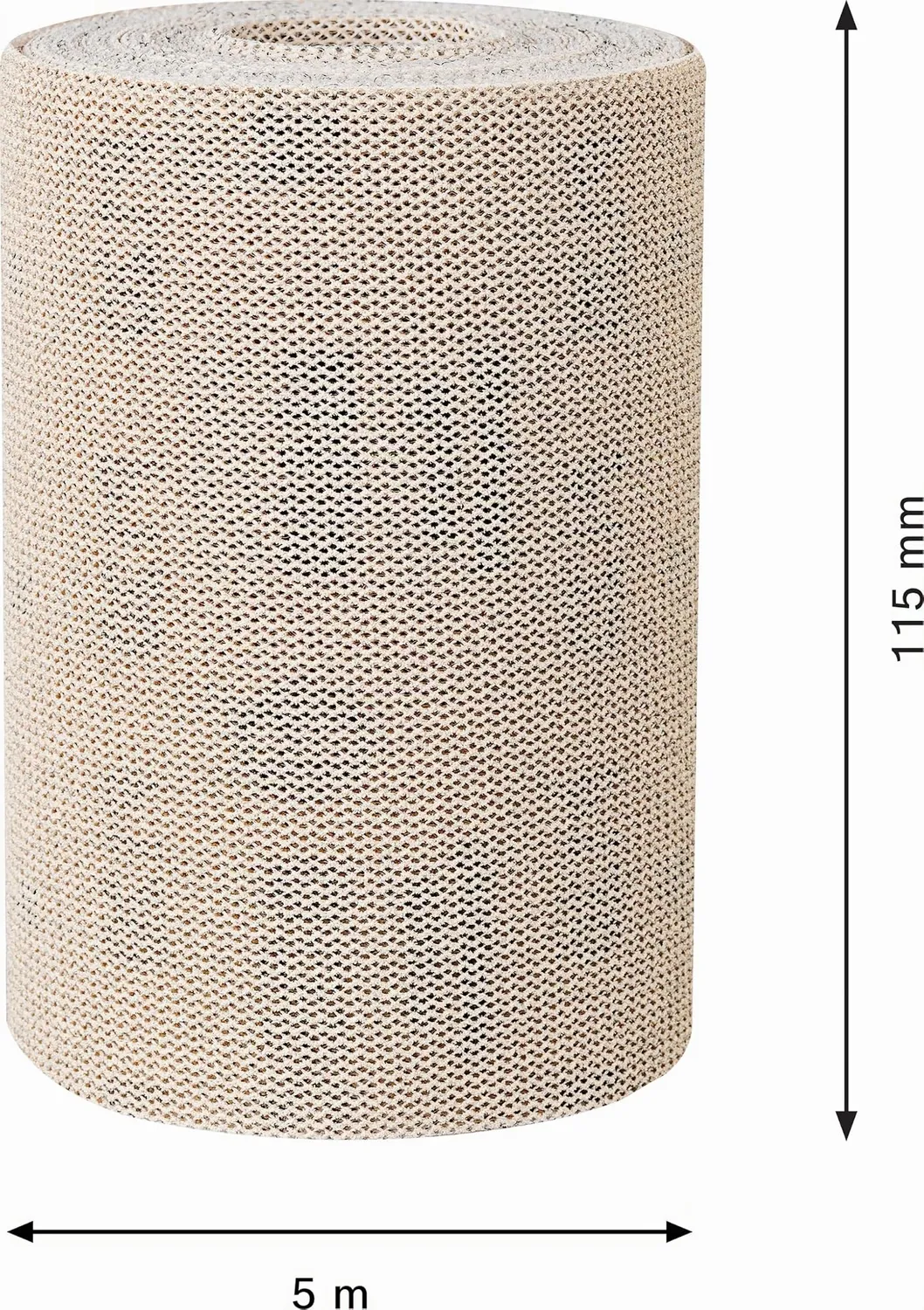 Bosch Expert M480 rotolo abrasivo rete 115 mm 5 m G120