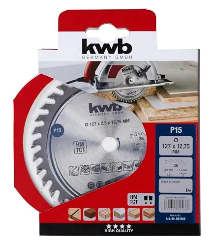KWB Lama Circolare 205x18/16 mm Taglio Fine Legno