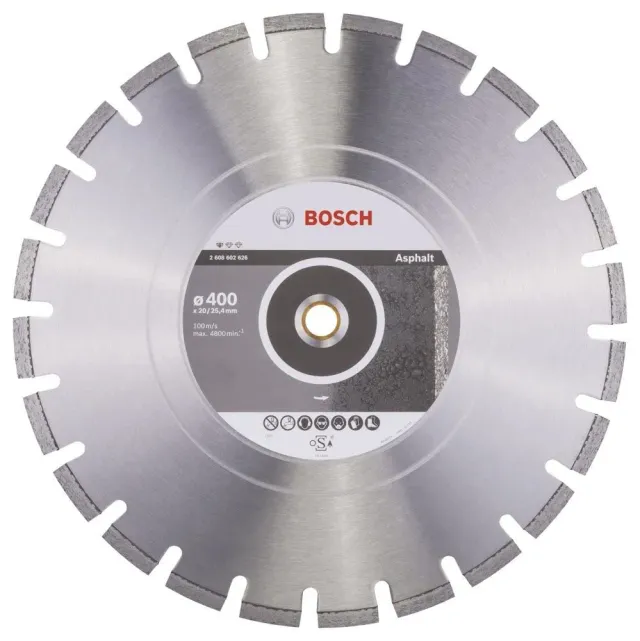 Bosch Standard disco diamantato Asphalt 400 mm asfalto