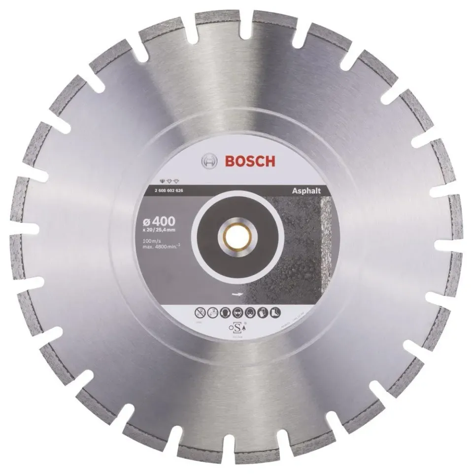 Bosch Standard disco diamantato Asphalt 400 mm asfalto