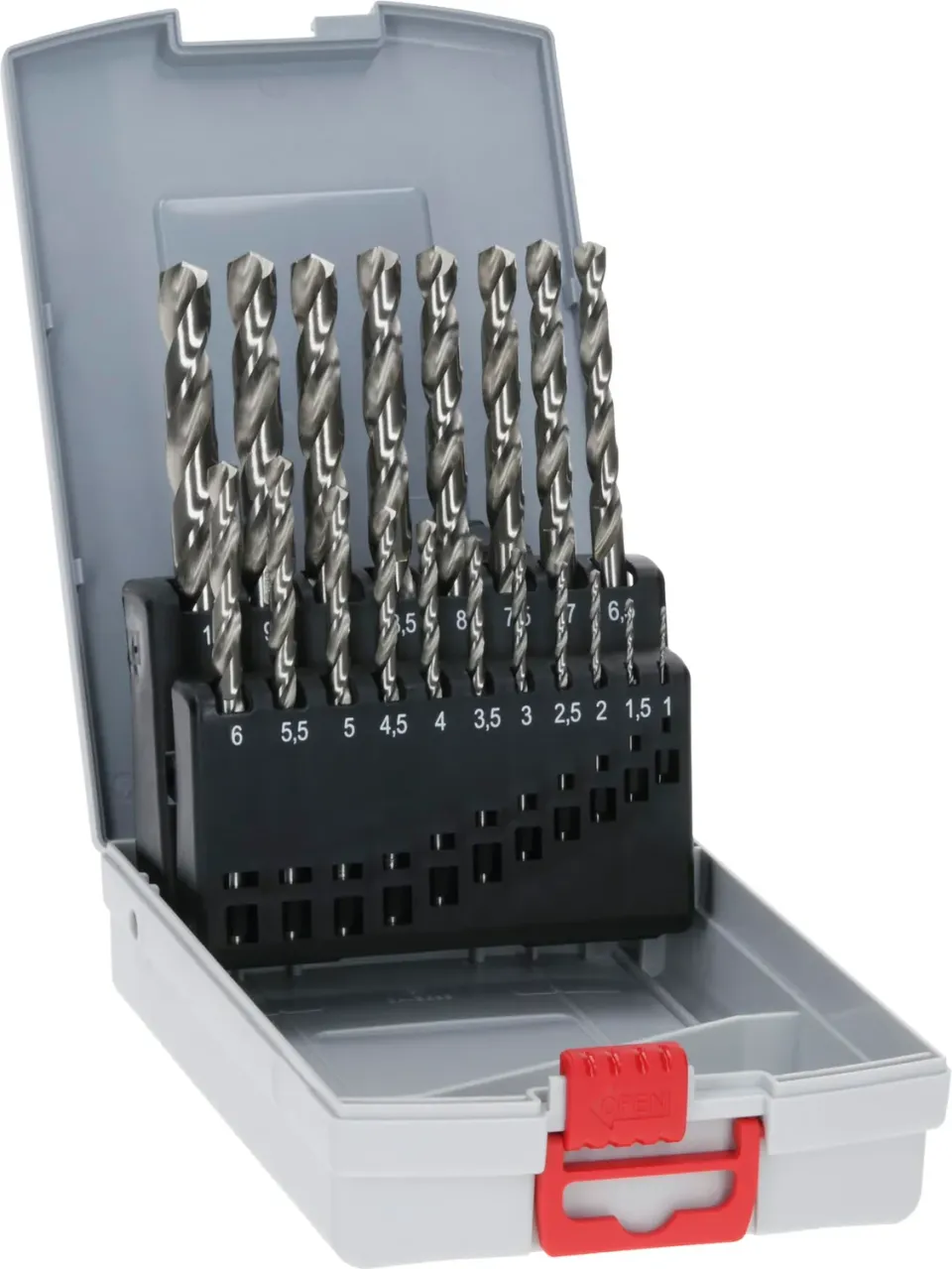 Bosch ProBox punte metallo HSS-G 1-10 mm 19 pezzi