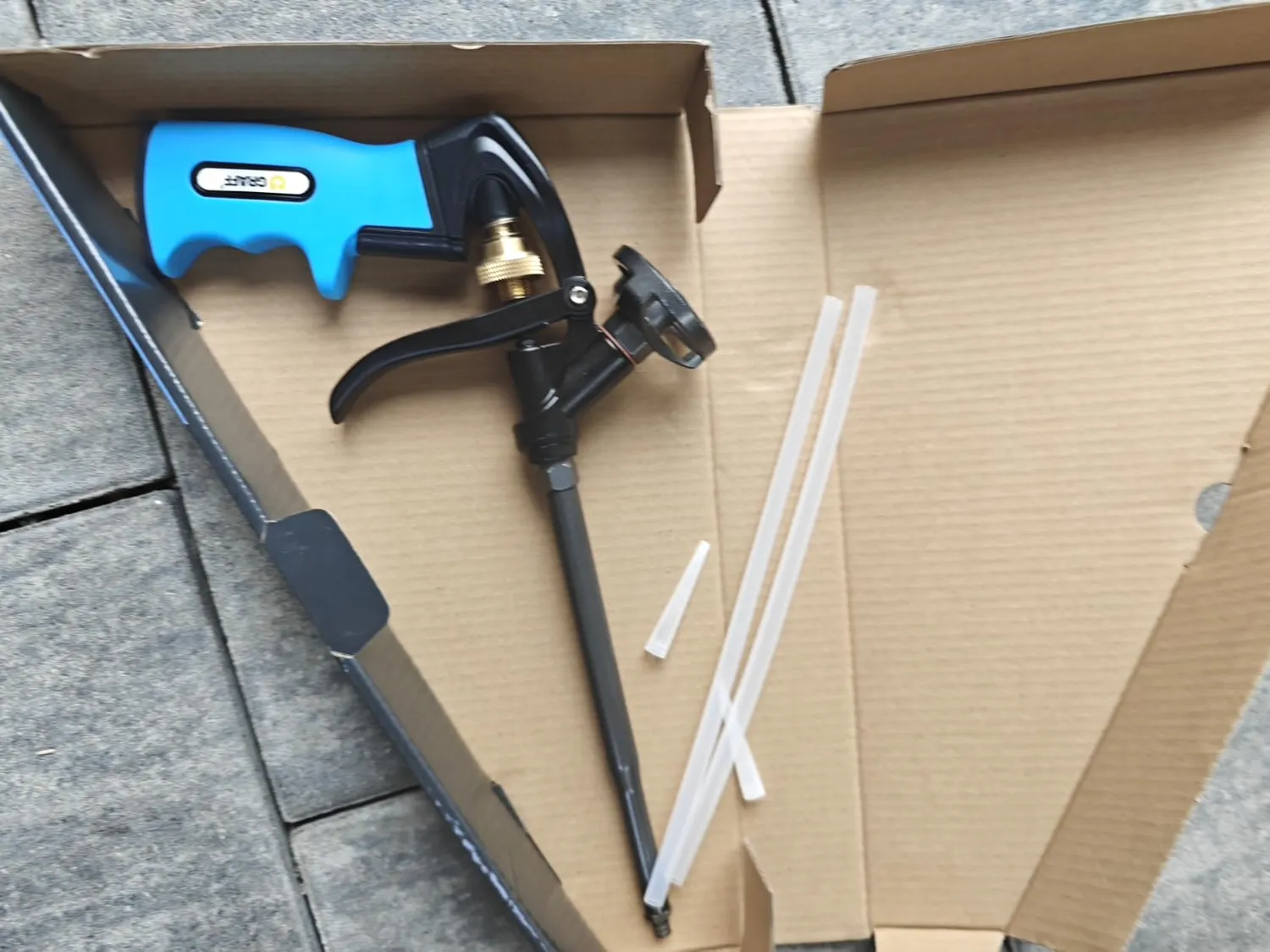 Graff pistola schiuma PU teflon con dosatore metallo