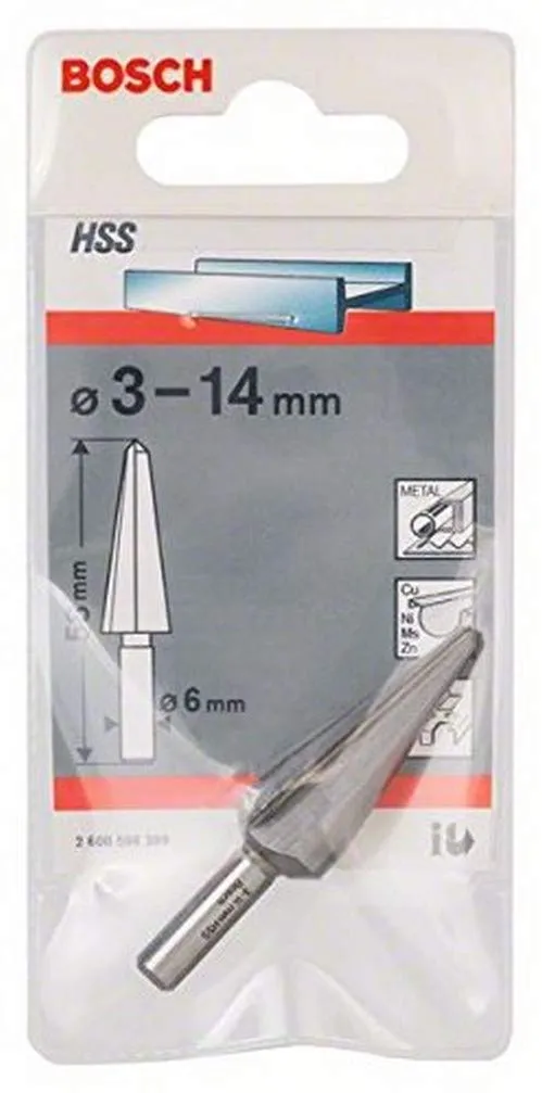 Bosch Expert svasatore conico HSS 4-20 mm esagonale