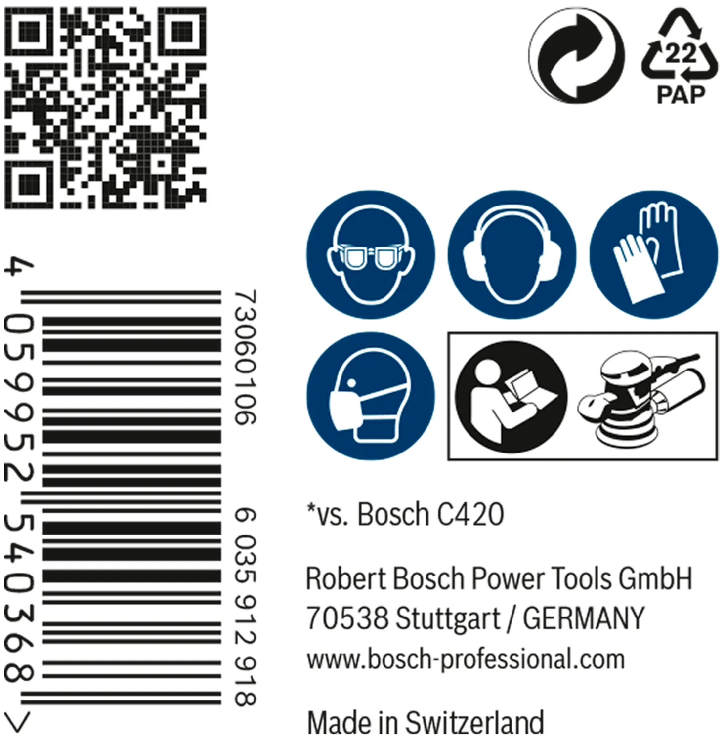 Bosch Expert M480 Rete Abrasiva 150 mm Grana 80 50 Pezzi
