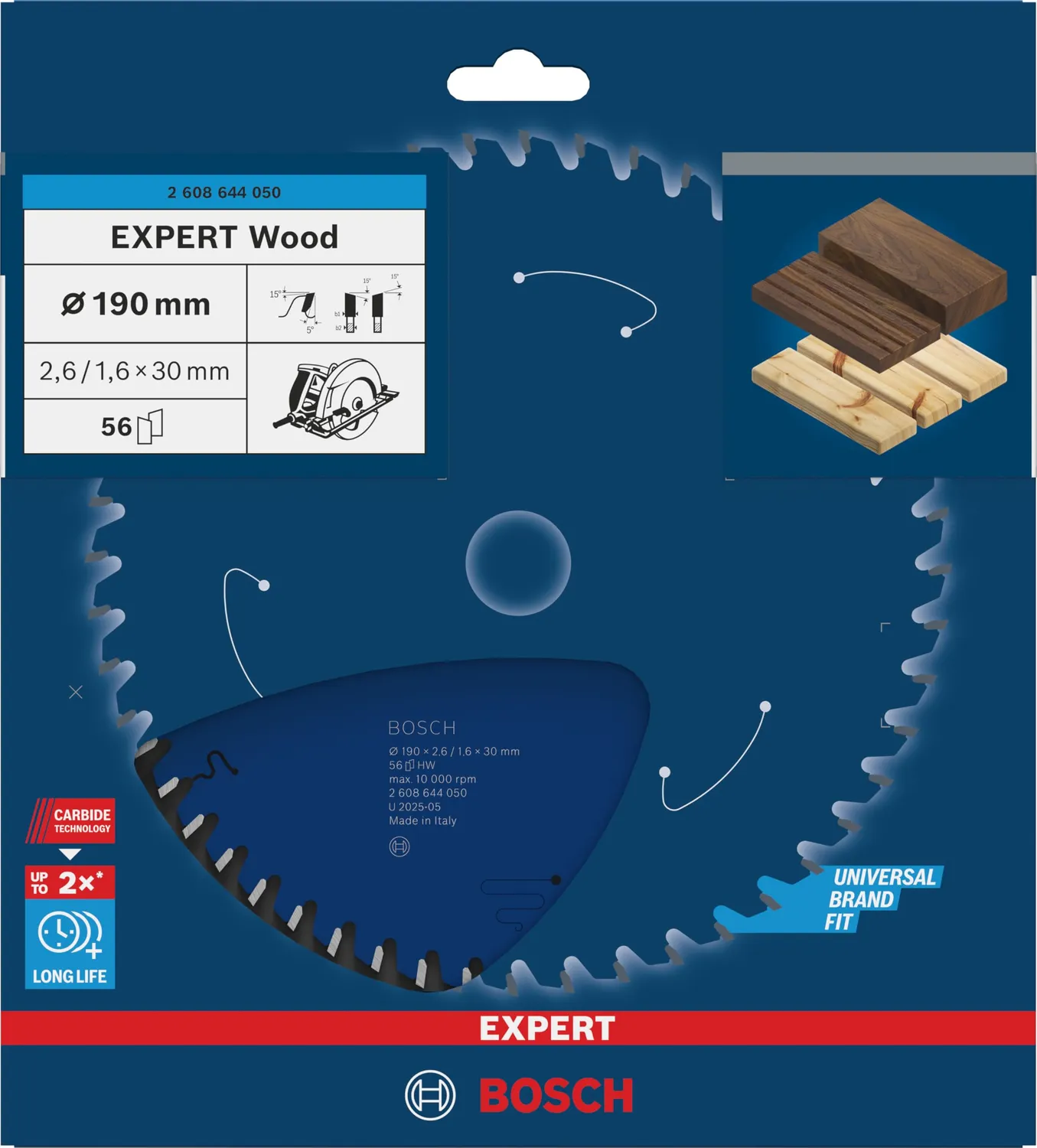 Bosch Expert lama circolare 180x30 mm 36 denti per legno