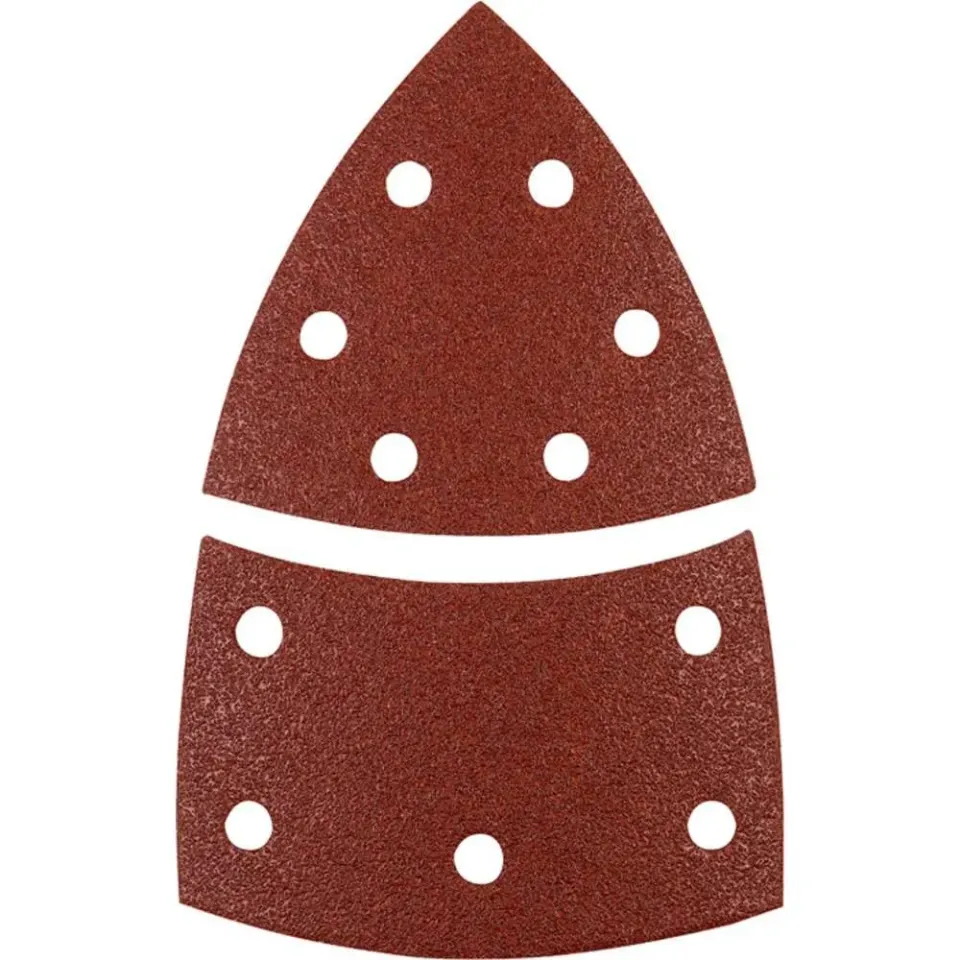 KWB 496104 triangoli abrasivi delta 93 mm grana 40 5 pz