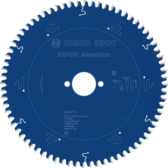 Bosch Expert for Aluminium lama circolare 210 mm 72 denti