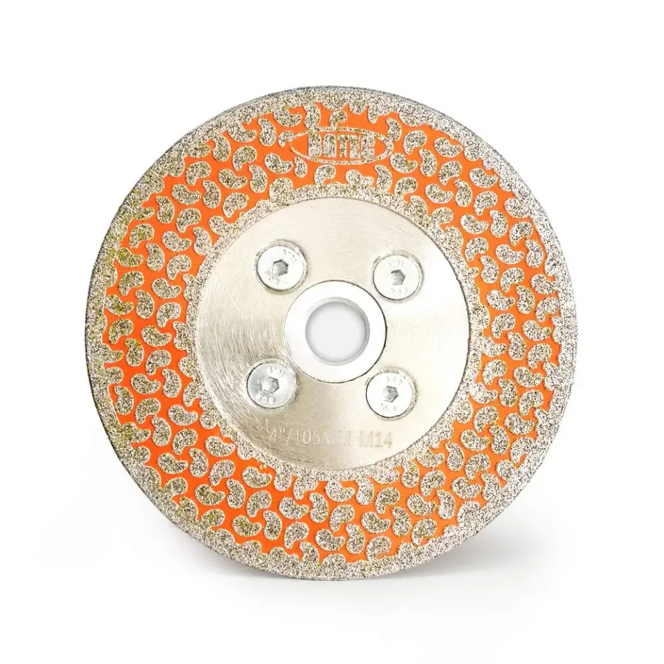 BGTEC lama diamantata 105 mm M14 marmo granito 2 in 1