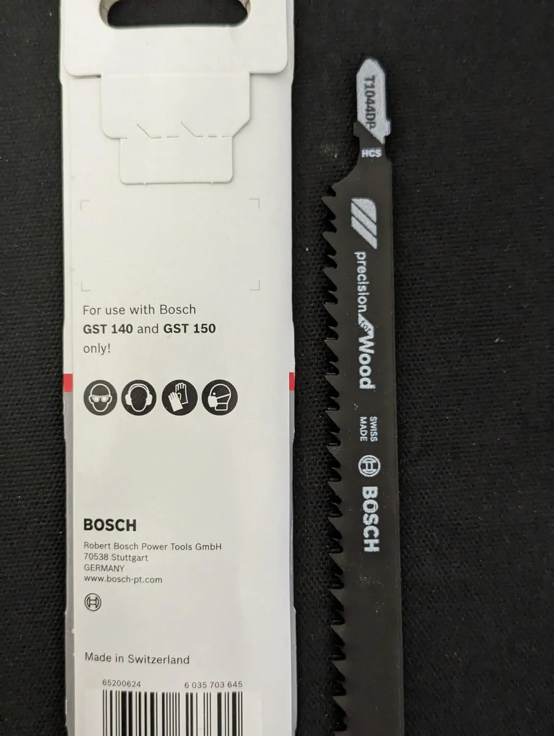 Bosch Expert T1044DP Lame Seghetto Alternativo 3 Pz Legno