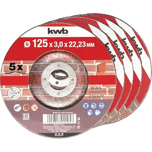 KWB Kraftixx 792295 disco da taglio pietra 125 mm