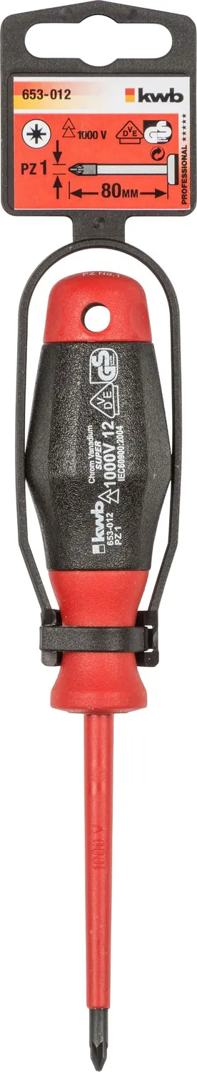 KWB 653-012 cacciavite Pozidriv VDE 1000V