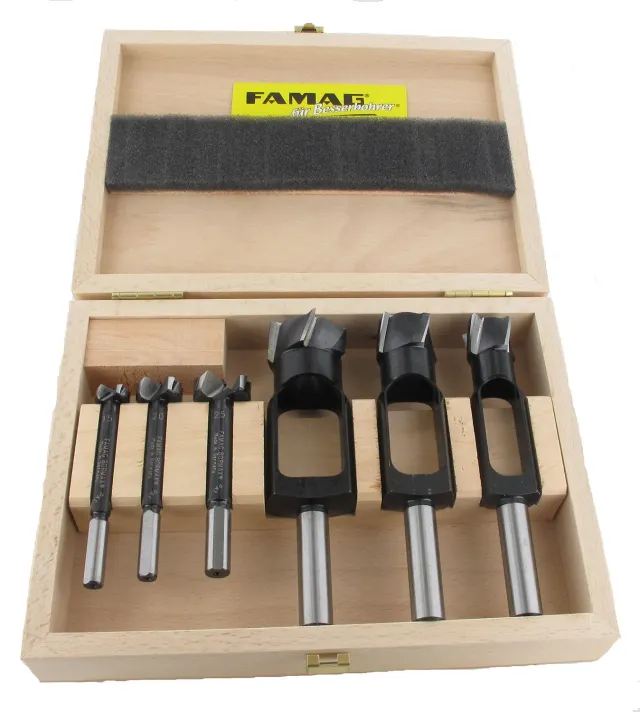 FAMAG Bormax 1628306 set frese e taglierine 15-25 mm 6 pezzi