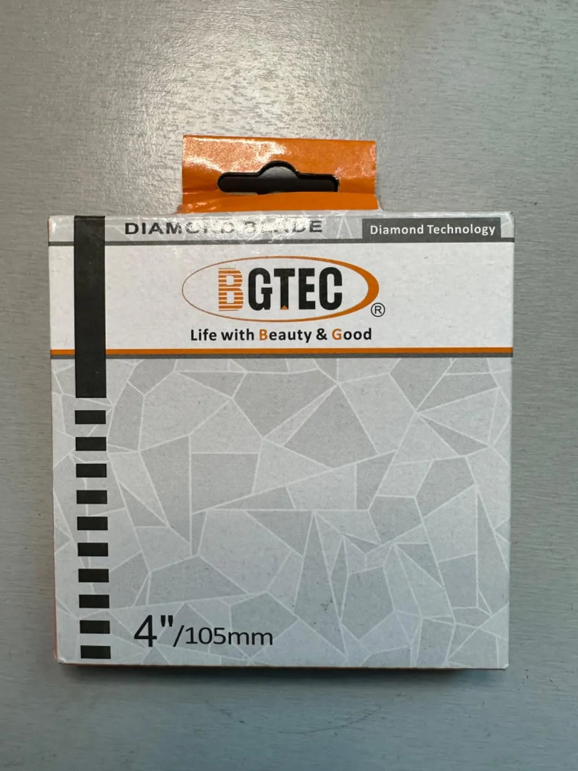 BGTEC Disco Diamantato 105 mm per Gres e Marmo