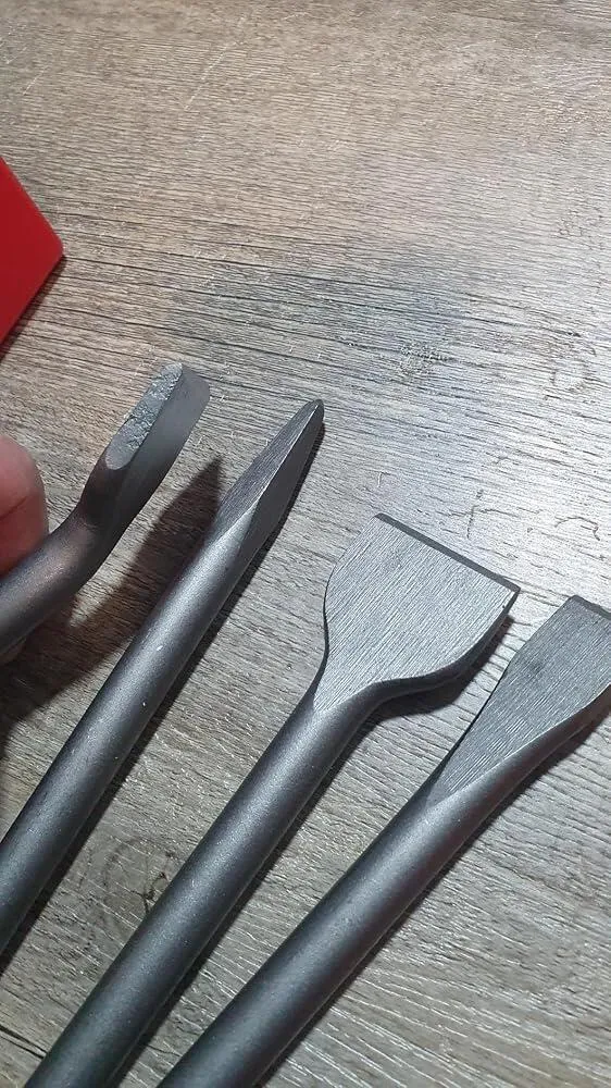 Schwabenbach SDS-Plus Set Scalpelli 250 mm 4 Pezzi per Cemento