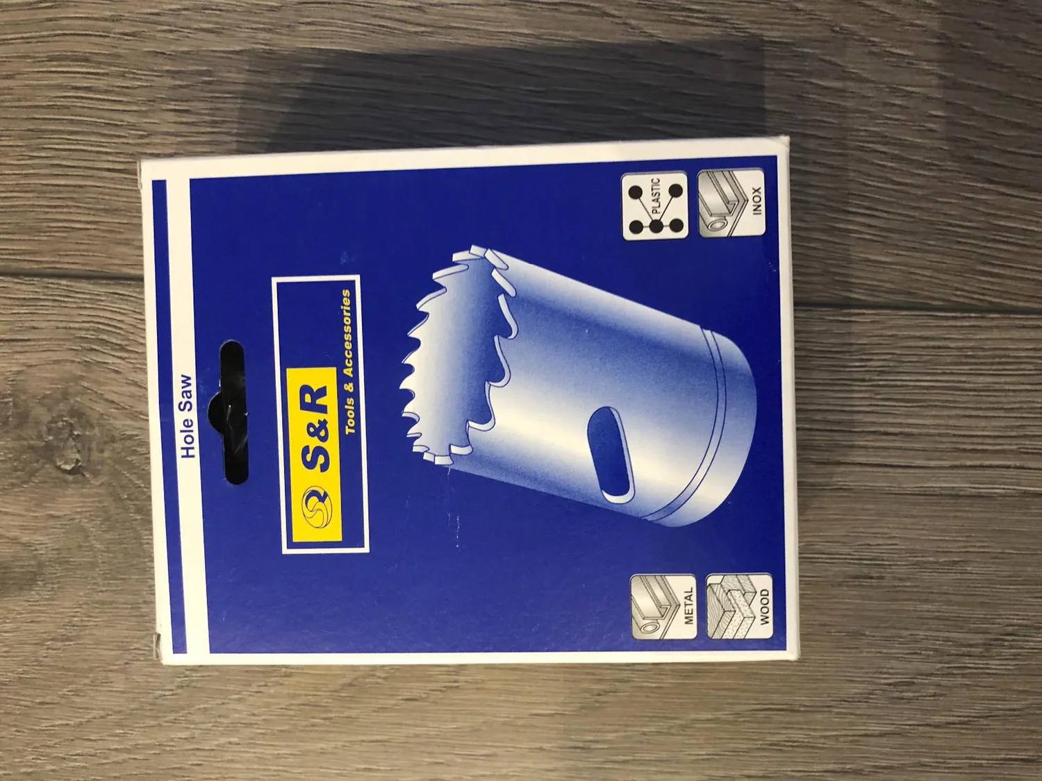 S&R Sega a tazza bimetallo 83 mm per metallo legno