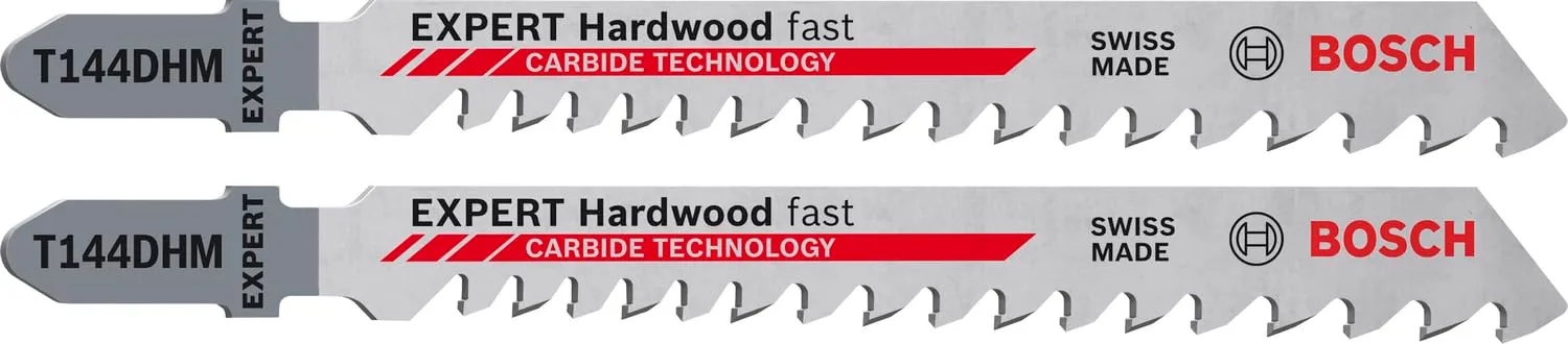 Bosch Expert Hardwood Fast T144DHM lame seghetto 3 pezzi legno duro
