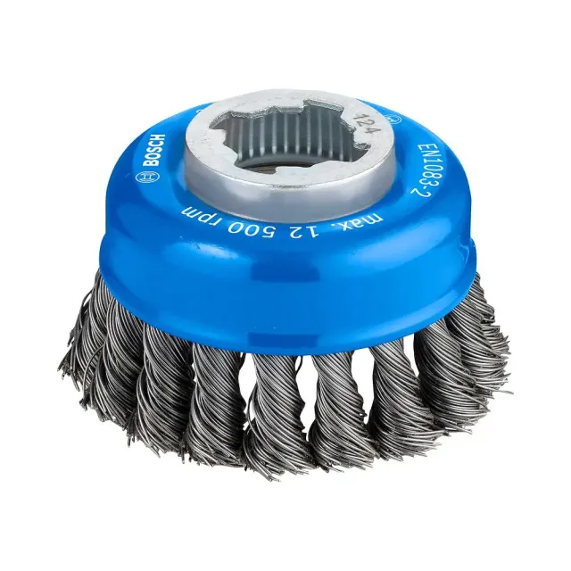 Bosch Expert spazzola a tazza 75x0,5 mm metallo X-Lock