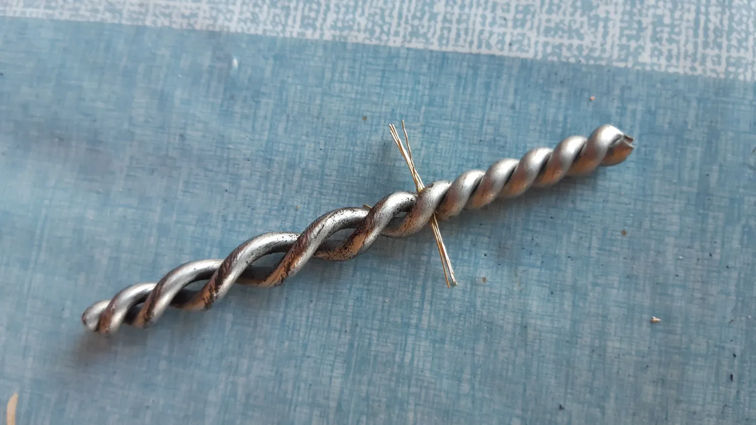 S&R set 7 spazzole metalliche 6 mm per trapano ottonate