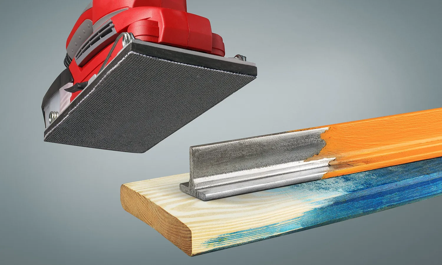 KWB rete abrasiva 93x185 mm grana 220 5 pezzi velcro
