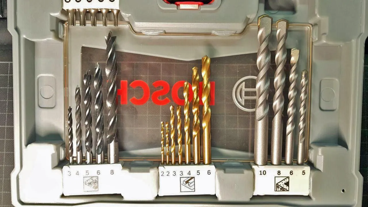 Bosch Expert X-Line set punte e bit 49pz legno metallo cemento
