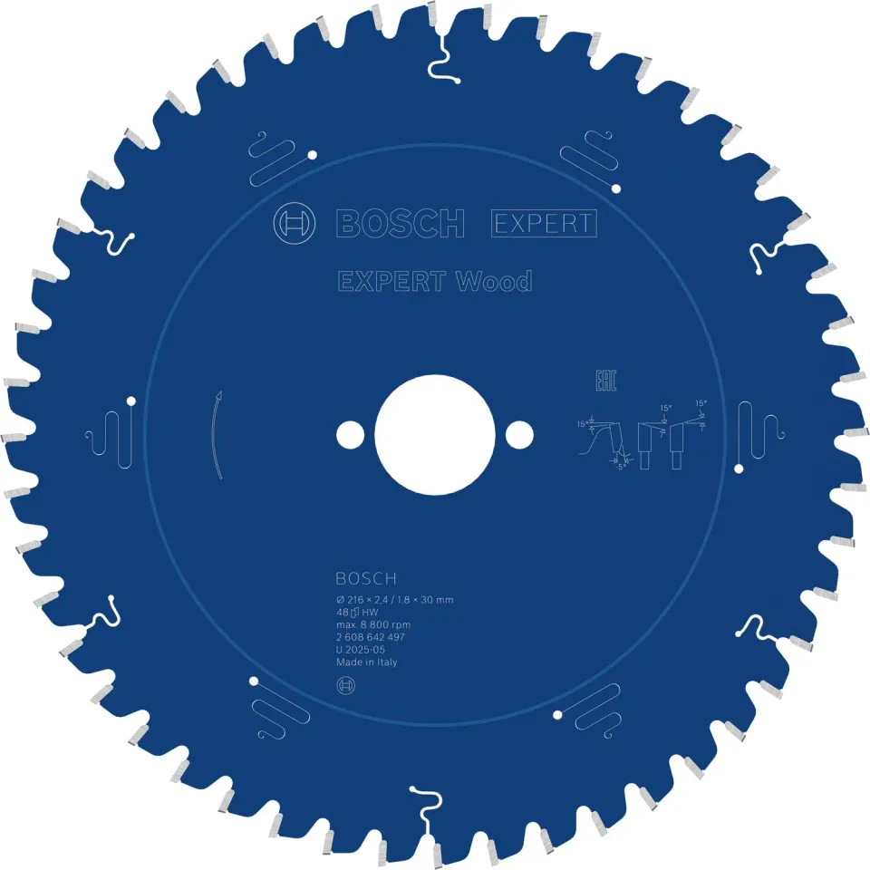 Bosch Expert Wood Lama Circolare 48 Denti per Legno