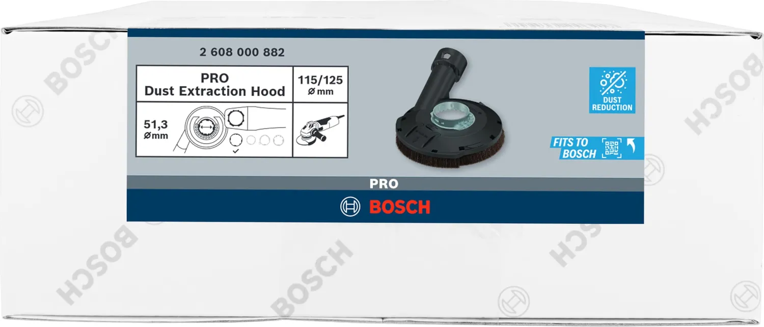 Bosch Expert Cuffia Aspirazione PRO 115/125 mm smerigliatrice