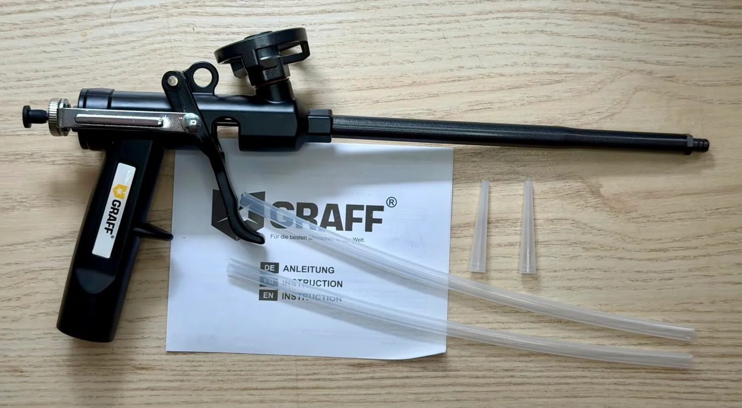 Graff pistola schiuma PU teflon alluminio