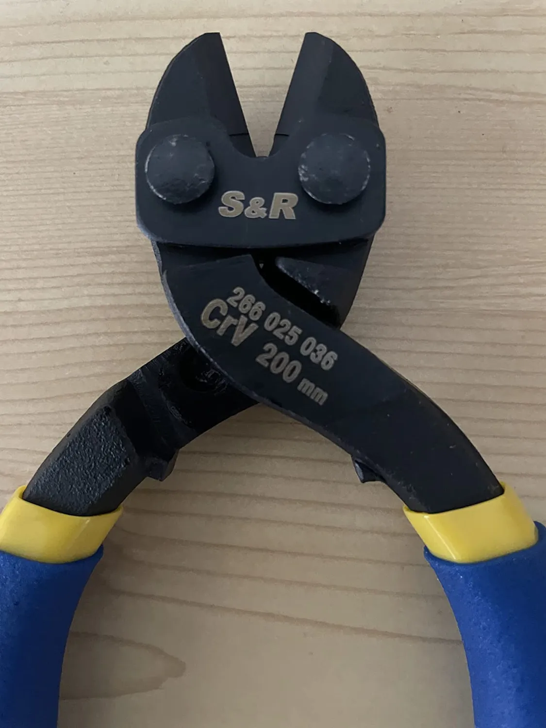 S&R Tronchesina Tagliabulloni 200 mm Acciaio 60 HRC