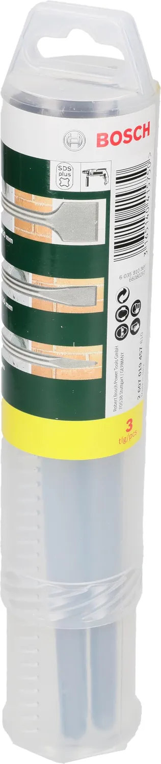 Bosch Expert set scalpelli SDS Plus 250 mm 3 pz calcestruzzo