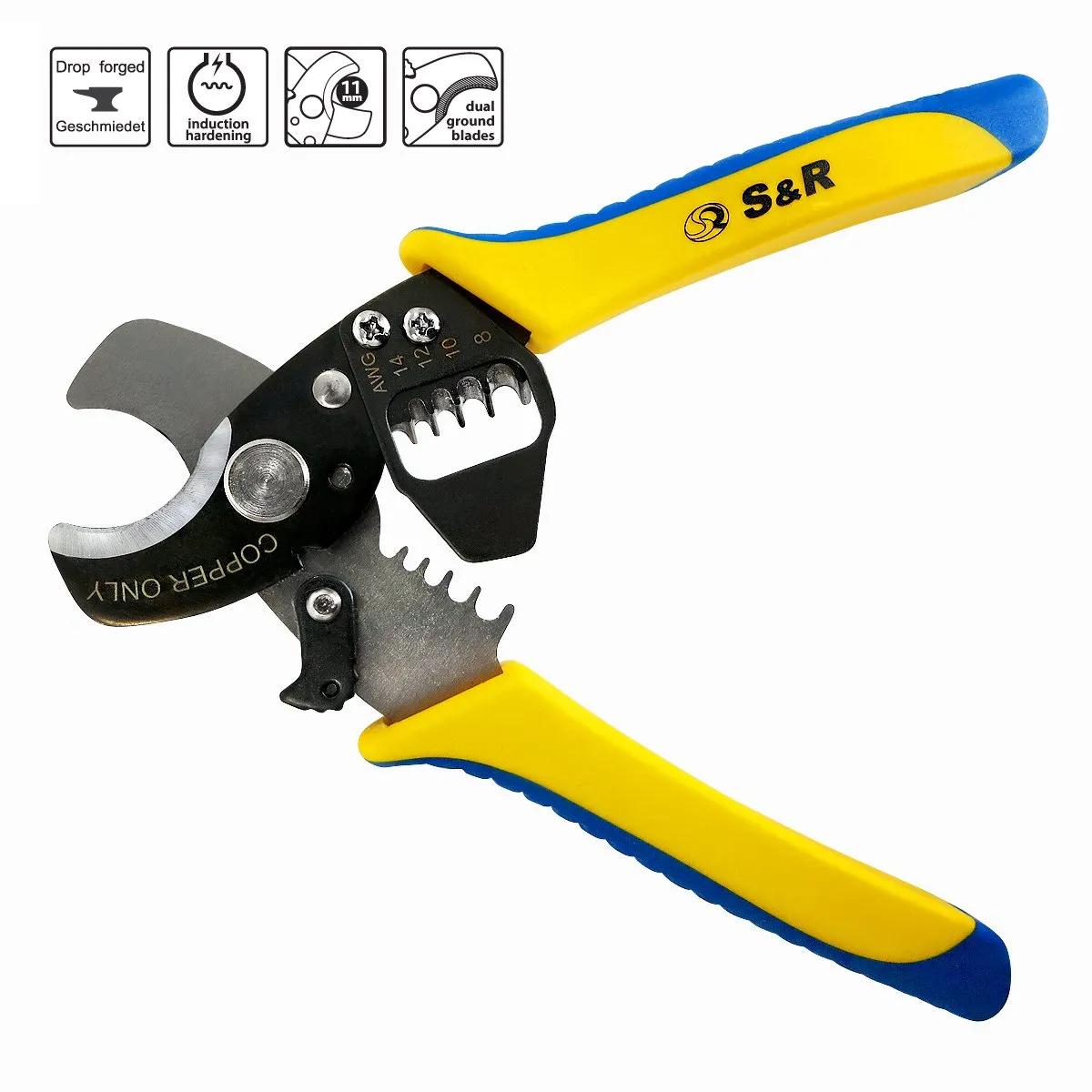 S&R PRO-CUT Pinza Tagliafili 170 mm per Rame